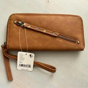 Free People Distressed Vegan Wallet